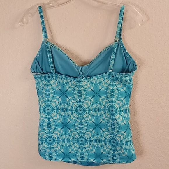 ROD BEATTIE  Beachy Party Cruise Tie Dye Size 12  turquoise-white colors B13 - Picture 5 of 11